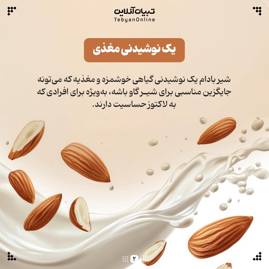 شیر بادام خانگی؛ نوشیدنی سلامتبخش برای همه