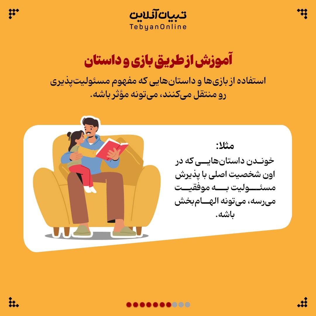 مسئولیتپذیری رو از سن پایین به بچهها یاد بدیم!