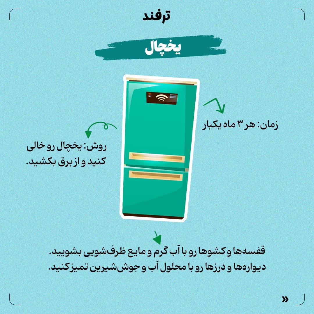 لوازم برقی رو چند وقت یکبار و چطوری تمیز کنیم؟