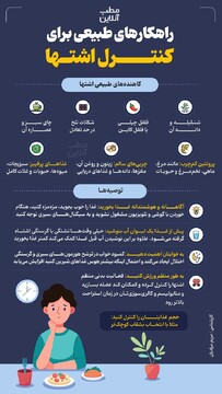 راه‌های طبیعی برای کنترل اشتها