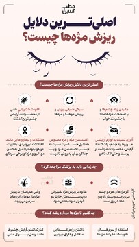 اصلی‌ترین دلایل ریزش مژه‌ها چیست؟