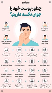 چطور پوست خود را جوان نگه داریم؟