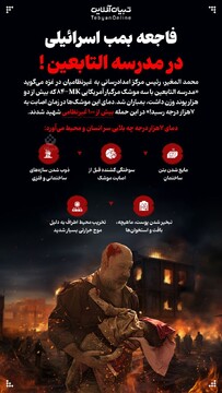 فاجعه بمب اسرائیلی در مدرسه التابعین!
