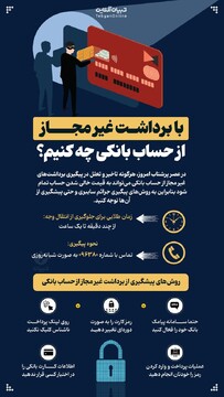 با برداشت غیر مجاز از حساب بانکی چه کنیم؟