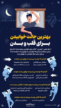 بهترین حالت خوابیدن برای قلب و بدن