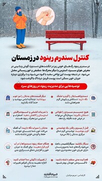 کنترل سندرم رینود در زمستان