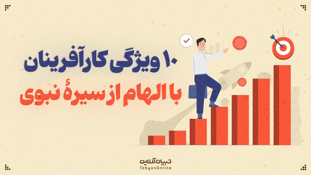 10 ویژگی کارآفرینان با الهام از سیرۀ نبوی