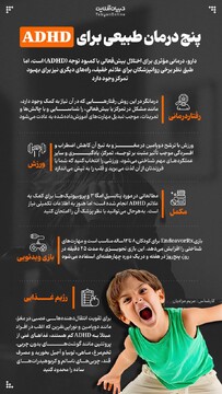 پنج درمان طبیعی برای ADHD