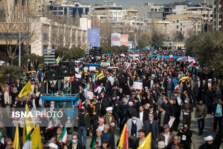 راهپیمایی «جمعه نصر» در تهران