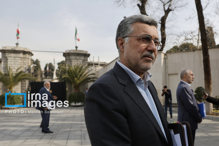 اعضای هیئت دولت در جمع خبرنگاران - ۲۶ دی ۱۴۰۳