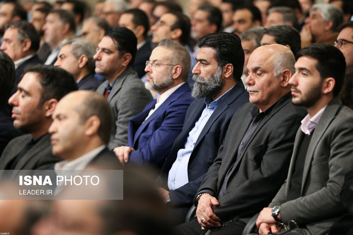 دیدار فعالان اقتصادی با رهبر انقلاب
