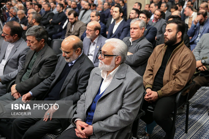 دیدار فعالان اقتصادی با رهبر انقلاب