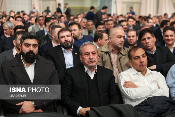 دیدار فعالان اقتصادی با رهبر انقلاب