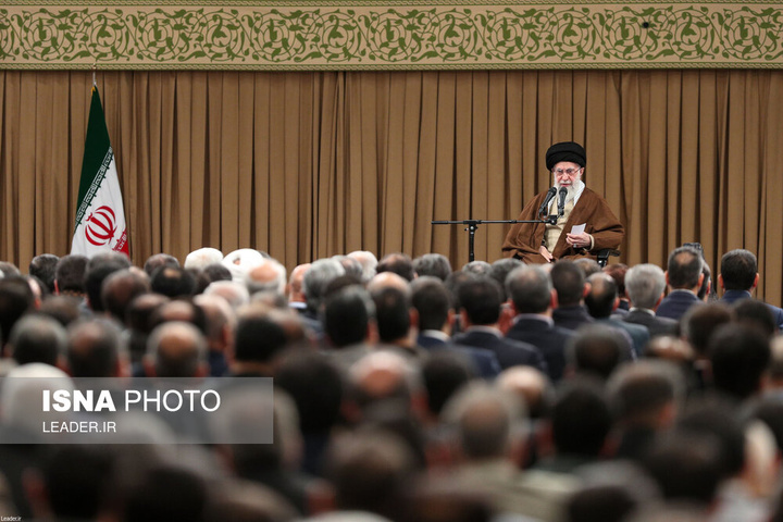 دیدار فعالان اقتصادی با رهبر انقلاب