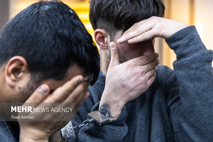 دستگیری اعضای باند سارقان منازل و زورگیران