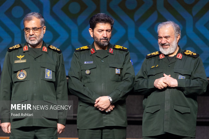 مراسم بزرگداشت شهدای اطلاعات عملیات سپاه پاسداران