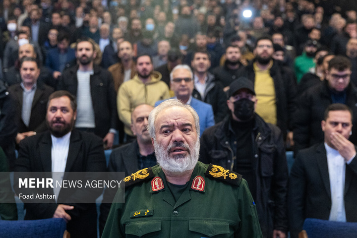 مراسم بزرگداشت شهدای اطلاعات عملیات سپاه پاسداران