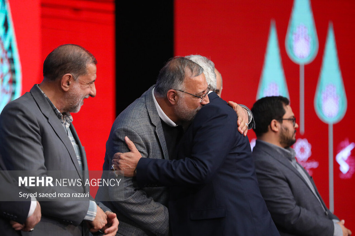 مراسم تجلیل از پاسداران جانباز و آزاده