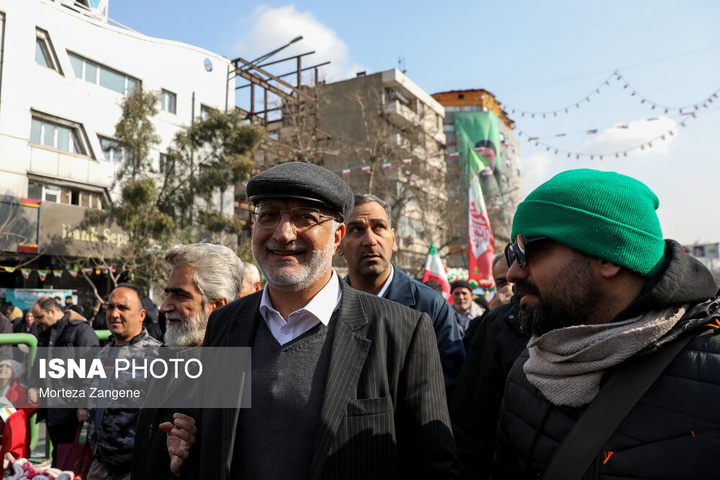 حضور مسئولین در چهل و ششمین راهپیمایی ۲۲ بهمن در تهران