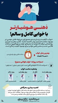 ذهنی هوشیارتر با خوابی کامل و سالم 
