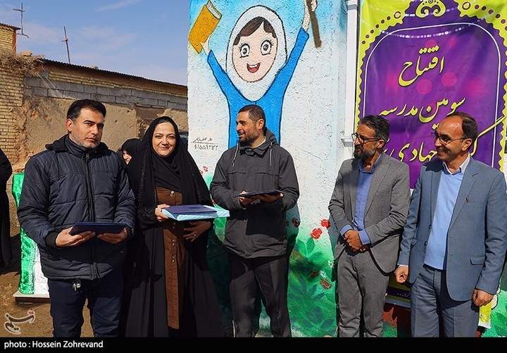 افتتاح سومین مدرسه گروه جهادی شهدا