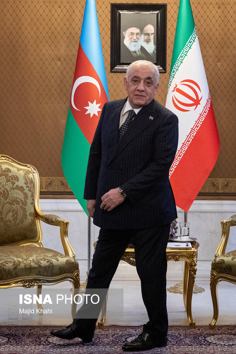 دیدار نخست وزیر جمهوری آذربایجان با معاون اول رئیس جمهور