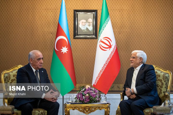 دیدار نخست وزیر جمهوری آذربایجان با معاون اول رئیس جمهور