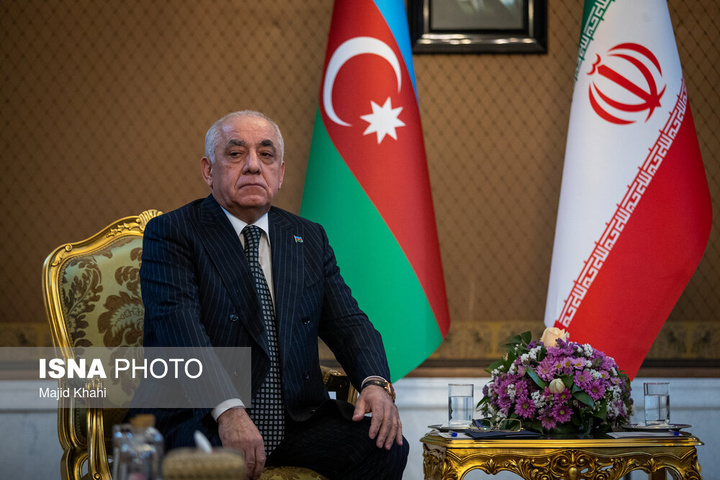 دیدار نخست وزیر جمهوری آذربایجان با معاون اول رئیس جمهور