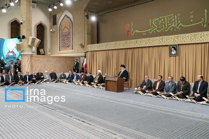محفل انس با قرآن کریم در حضور رهبر معظم انقلاب
