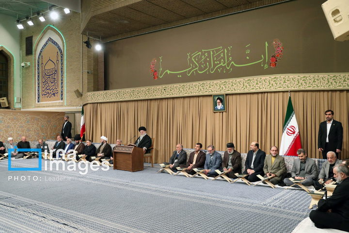 محفل انس با قرآن کریم در حضور رهبر معظم انقلاب