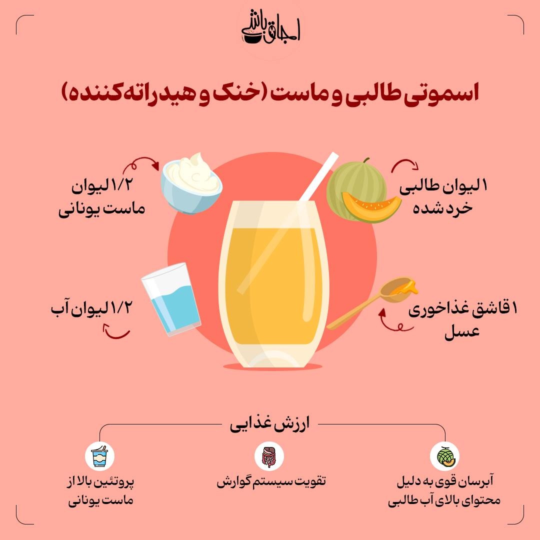 اسموتی‌های مناسب افطار