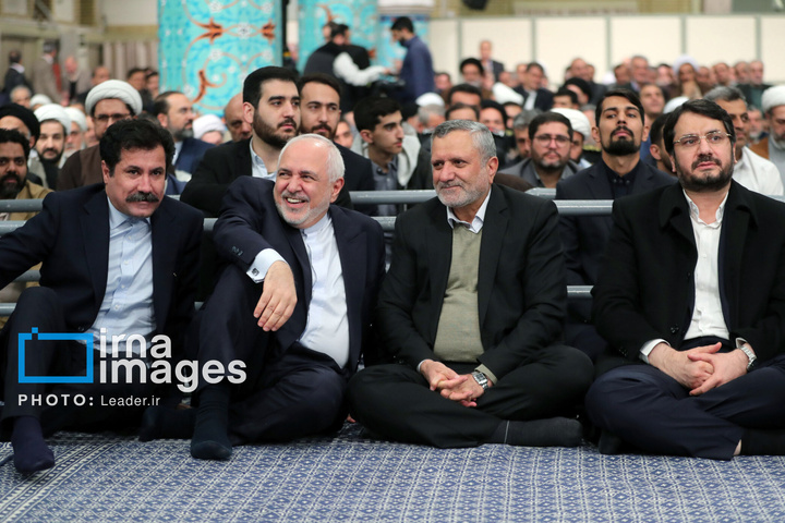 دیدار مسئولان و کارگزاران نظام با رهبر معظم انقلاب