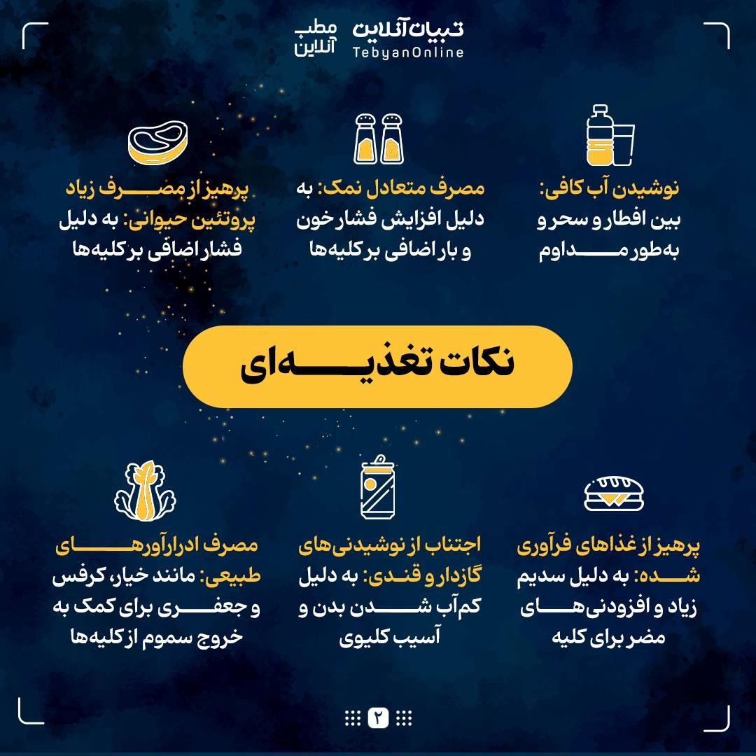 راهکارهایی برای محافظت از کلیهها در روزهداری