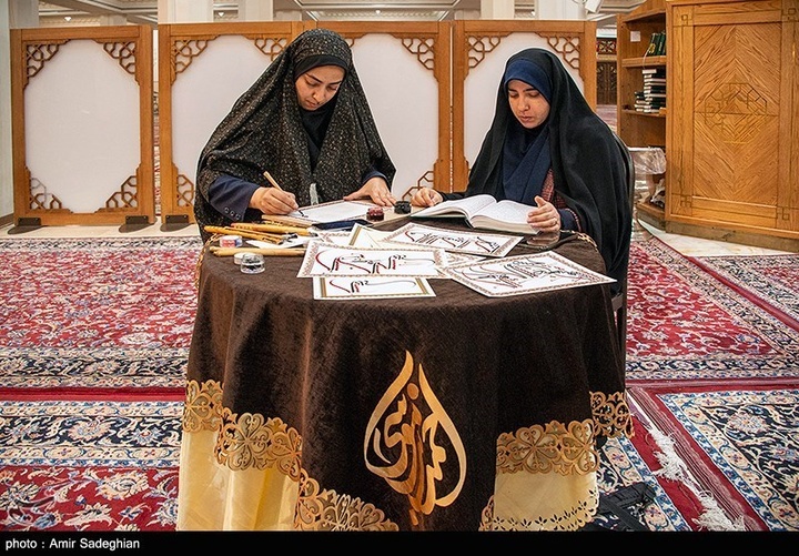جزخوانی قرآن کریم در حرم مطهر شاهچراغ علیه‌السلام