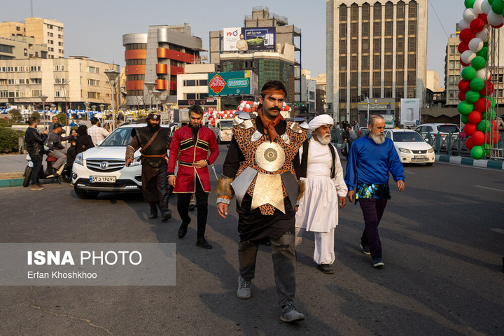 ارناوال شادی نوروز در تهران