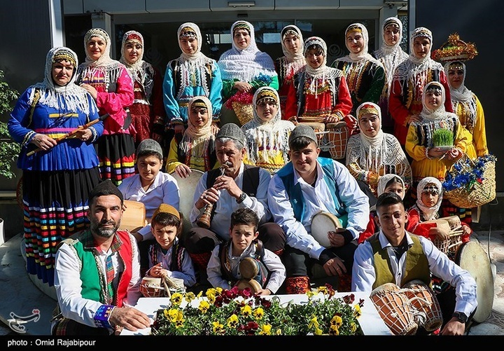 استقبال از نوروز با کارناوال شادپیمایی در شرق گیلان