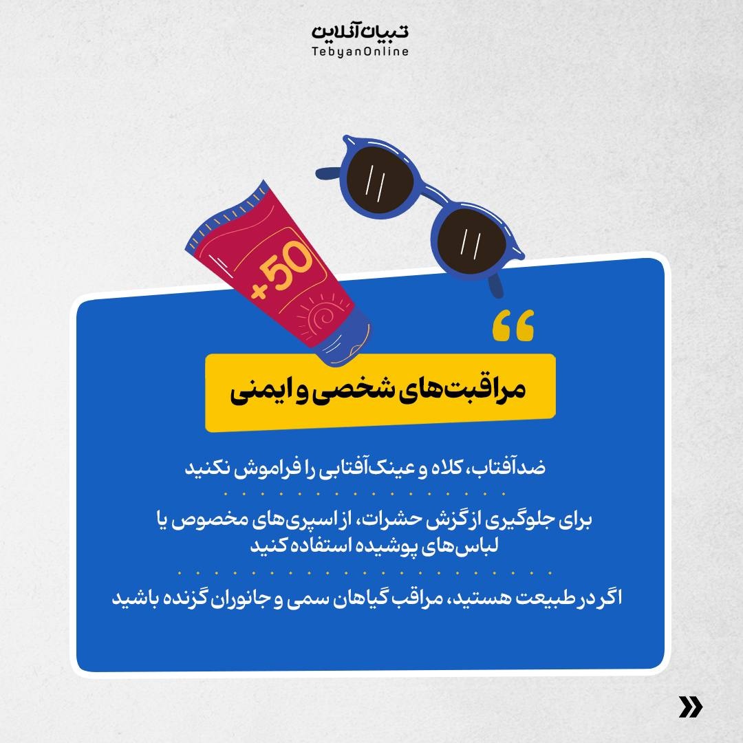 حفظ ایمنی و سلامت در سفرهای یکروزه یا پیکنیک