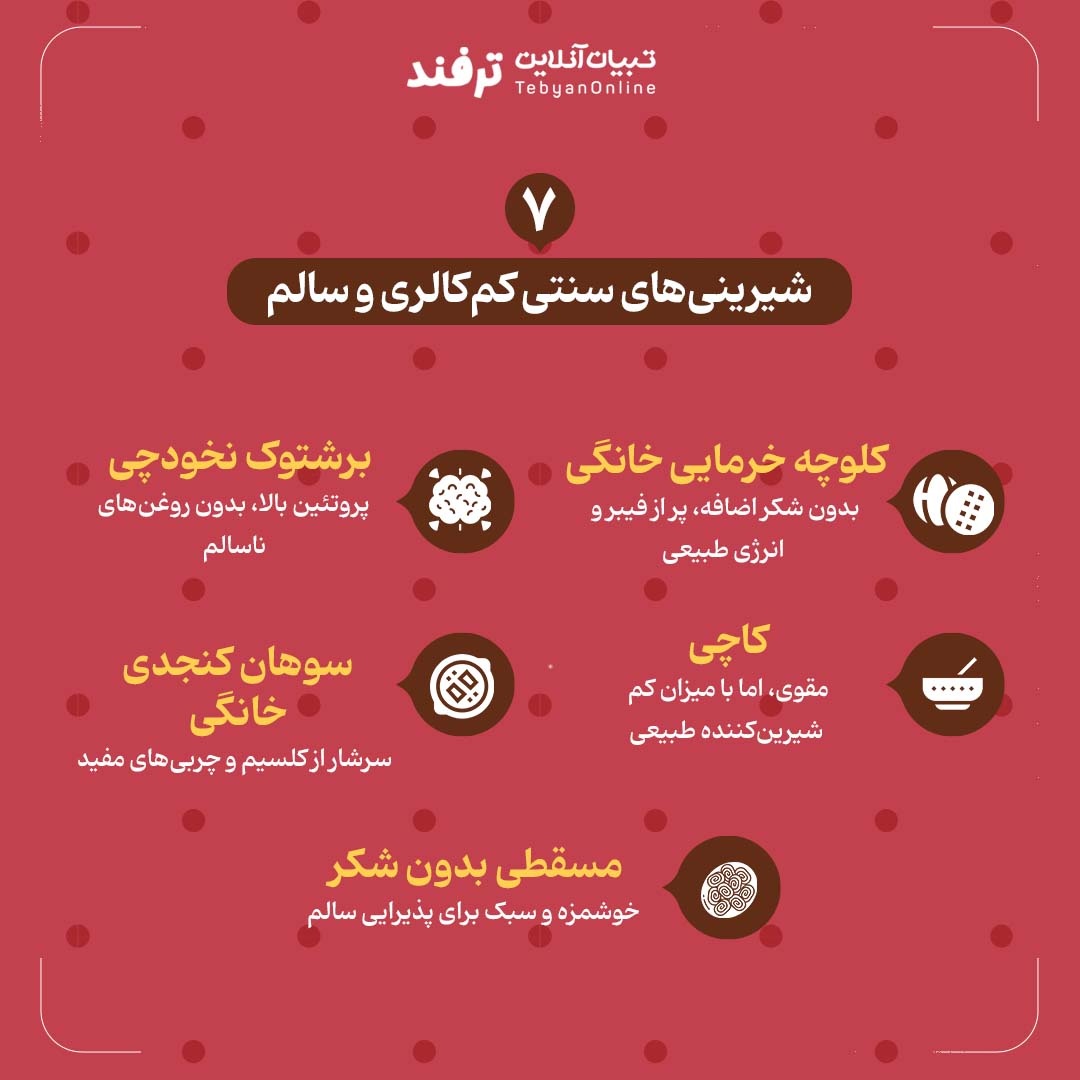 تنقلات سالم و سنتی و خوشمزه بهجای خوراکیهای صنعتی