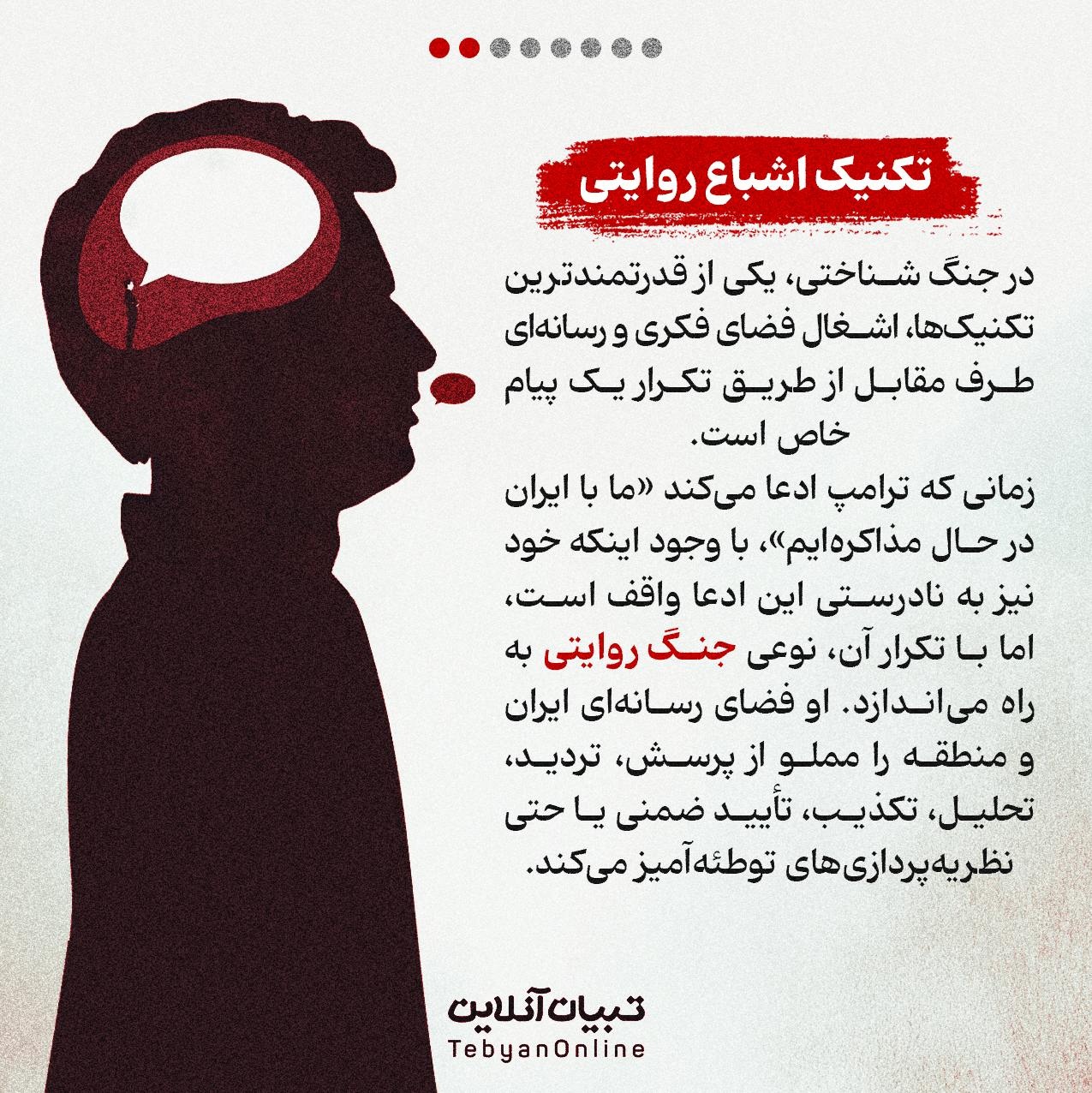 چرا ترامپ ادعای دروغ مذاکرات مستقیم محرمانه را مطرح کرد؟