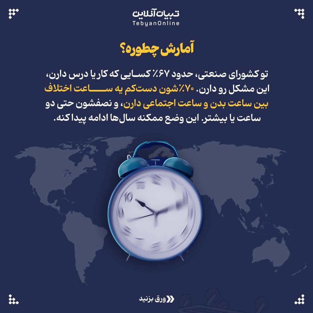 خواب در دنیای پرسرعت؛ دردسر جت لگ اجتماعی