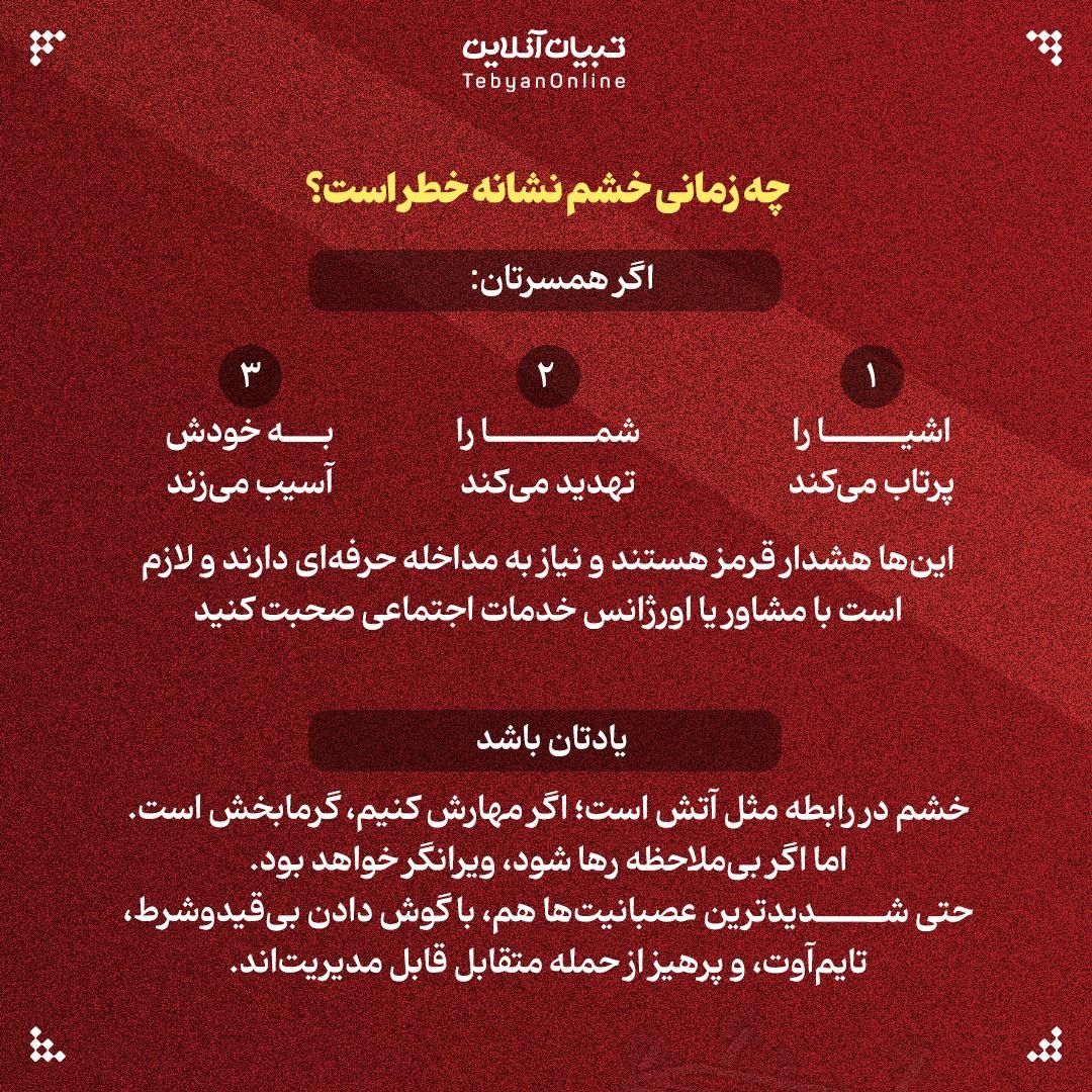 چطور با همسر عصبانی برخورد کنیم؟