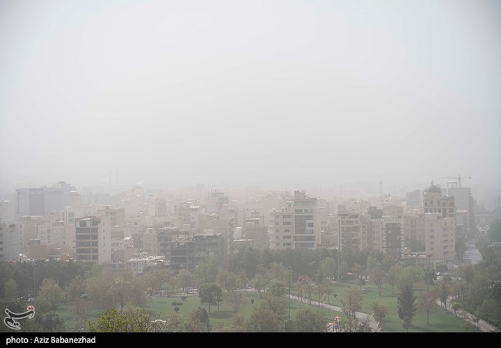 گرد و غبار در لرستان