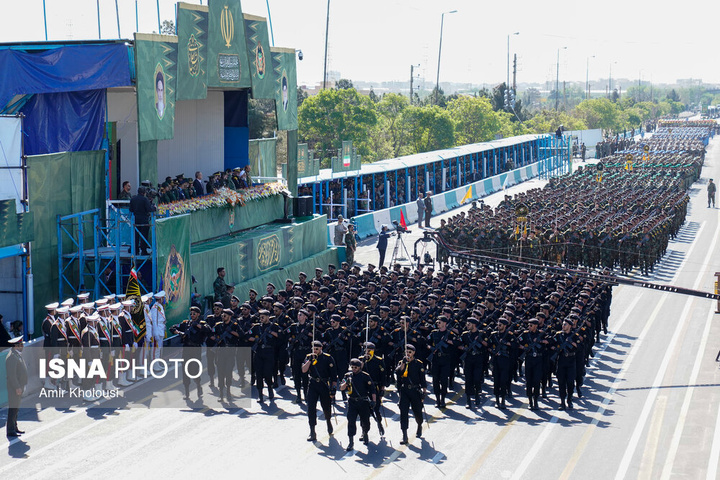 مراسم رژه روز ارتش - تهران