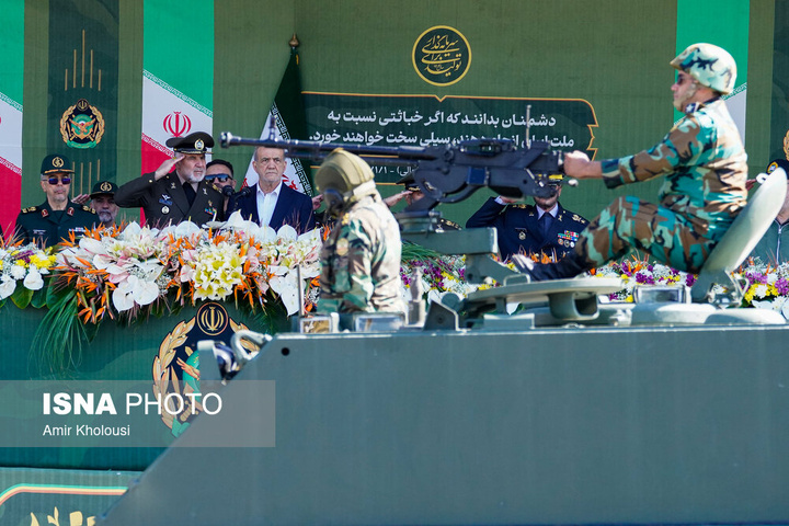 مراسم رژه روز ارتش - تهران