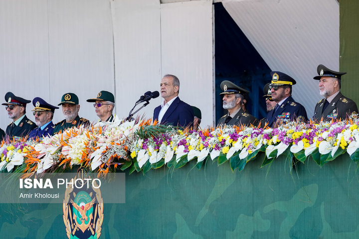 مراسم رژه روز ارتش - تهران