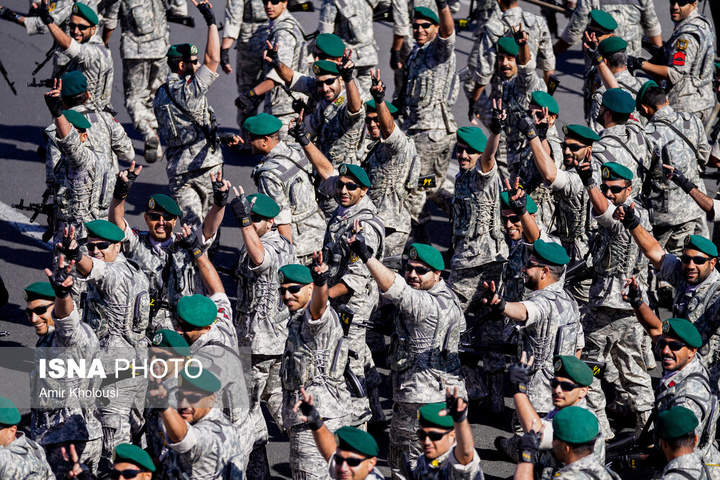 مراسم رژه روز ارتش - تهران