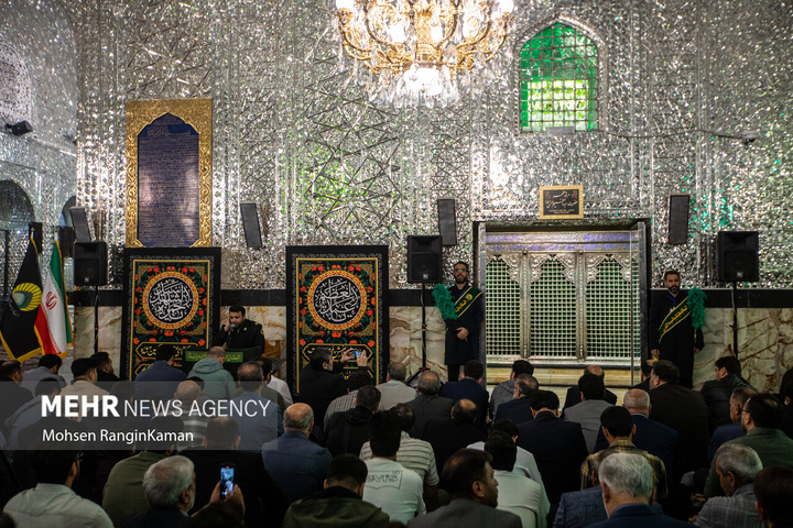 مراسم غبارروبی حرم حضرت عبدالعظیم حسنی (علیه‌السلام)