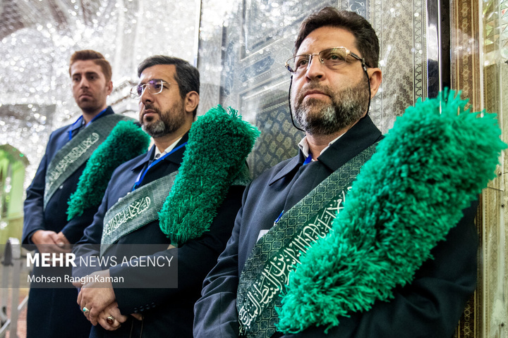 مراسم غبارروبی حرم حضرت عبدالعظیم حسنی (علیه‌السلام)