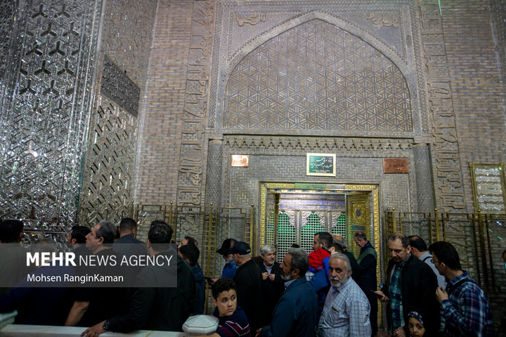 مراسم غبارروبی حرم حضرت عبدالعظیم حسنی (علیه‌السلام)