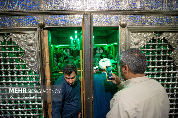 مراسم غبارروبی حرم حضرت عبدالعظیم حسنی (علیه‌السلام)
